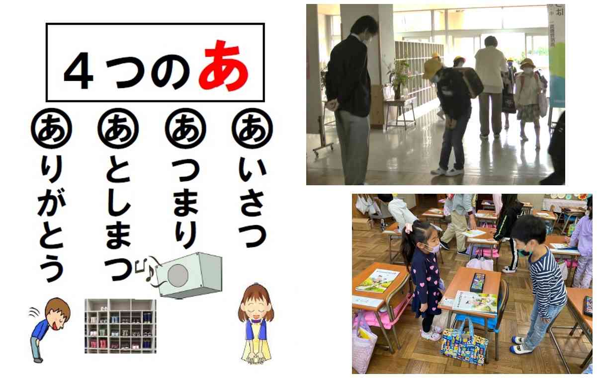 あいさつ指導