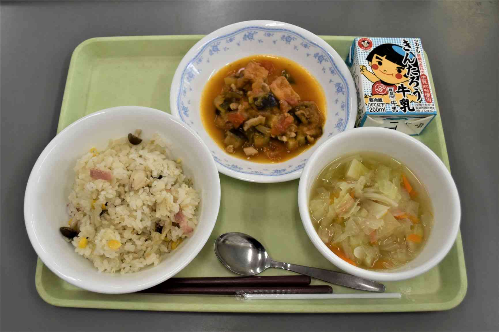 9月8日給食写真　DSC_7399